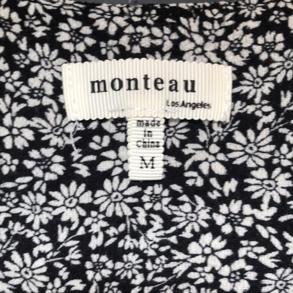 MONTEAU Los Angeles Floral Midi Dress - Picture 4 of 5